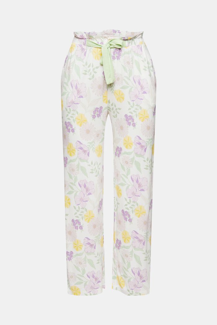 Pantaloni da pigiama con motivo floreale, LENZING™ ECOVERO™