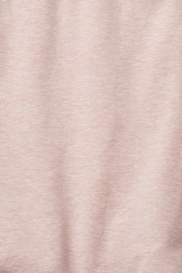 Shorts in jersey con elastico in vita, OLD PINK, detail image number 5