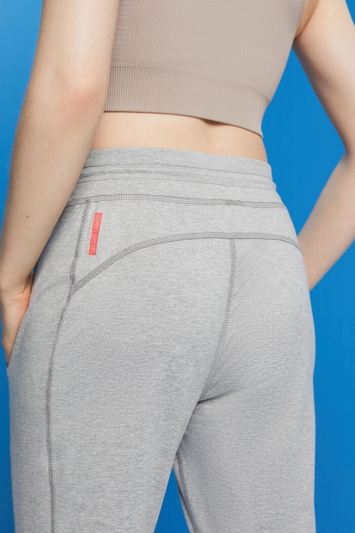 Pantaloni sportivi con E-Dry, LIGHT GREY, detail image number 4