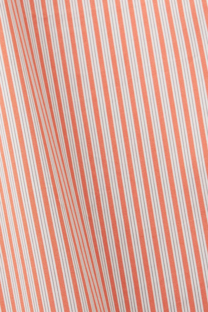 Camicia a righe, ORANGE RED, detail image number 6
