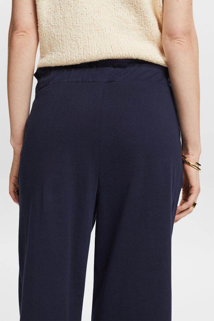Pantaloni culotte con pinces, NAVY, detail image number 3