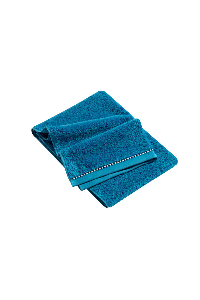 Con TENCEL™: set di asciugamani in spugna, OCEAN BLUE, detail image number 3