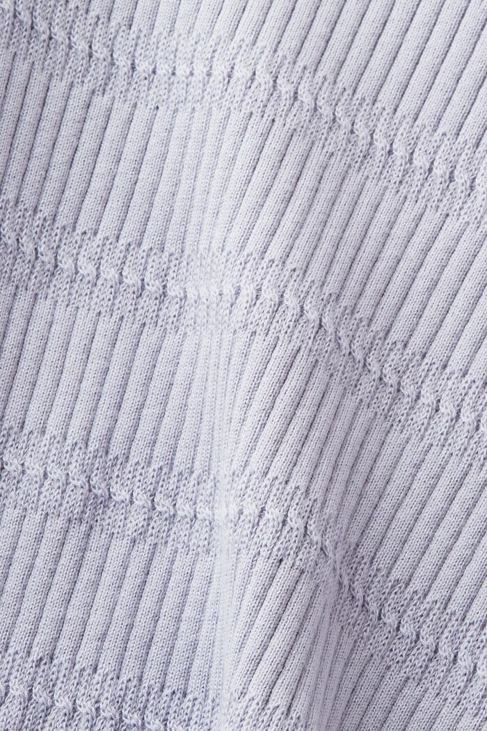 Pullover a maglia a maniche corte, LIGHT BLUE LAVENDER, detail image number 4