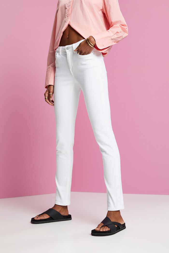 Jeans Slim, WHITE, detail image number 0