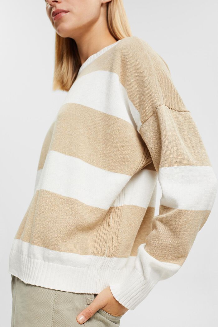Pullover a maglia Relaxed Fit, OFF WHITE, detail image number 0