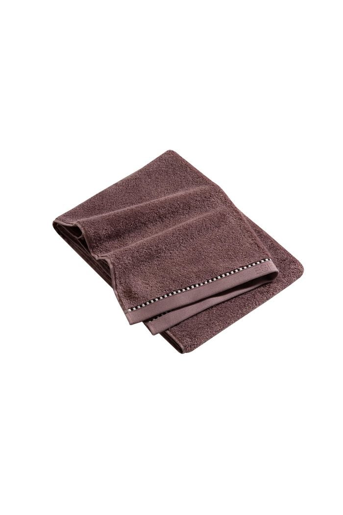 Con TENCEL™: set di asciugamani in spugna, DUSTY MAUVE, detail image number 3