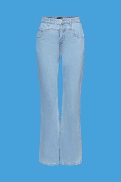 Jeans bootcut con inserto caratteristico
