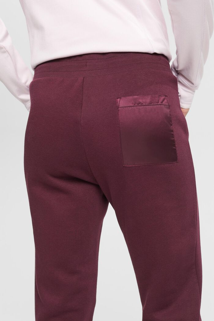 Pantaloni della tuta con tasca sulla gamba, BORDEAUX RED, detail image number 4