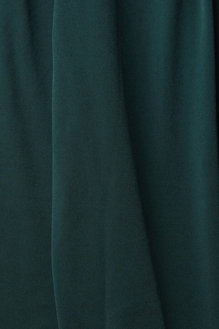 Tuta incrociata in jersey, DARK TEAL GREEN, detail image number 1