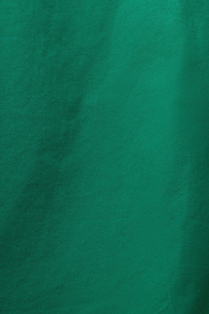 Camicia utility in cotone, DARK GREEN, detail image number 4