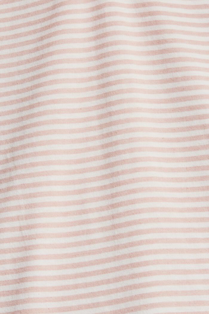 Camicia da notte in jersey, misto cotone biologico, OLD PINK, detail image number 1