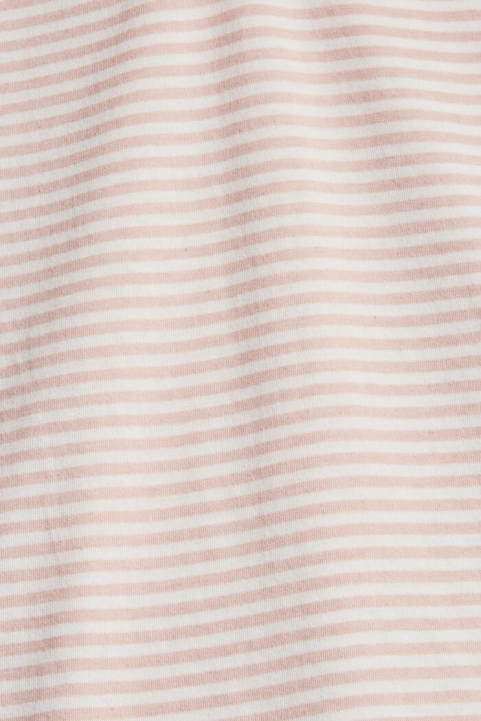 Camicia da notte in jersey, misto cotone biologico, OLD PINK, detail image number 4