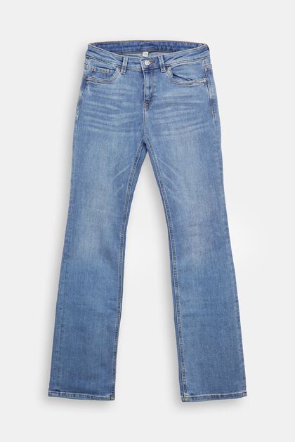 Jeans super stretch con cotone biologico