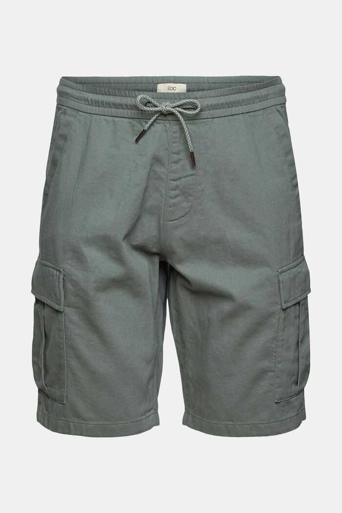 Con lino: shorts cargo