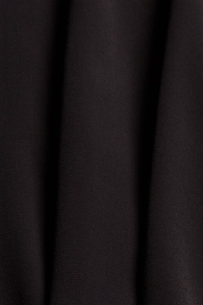Blusa con ampi polsini, LENZING™ ECOVERO™, BLACK, detail image number 4