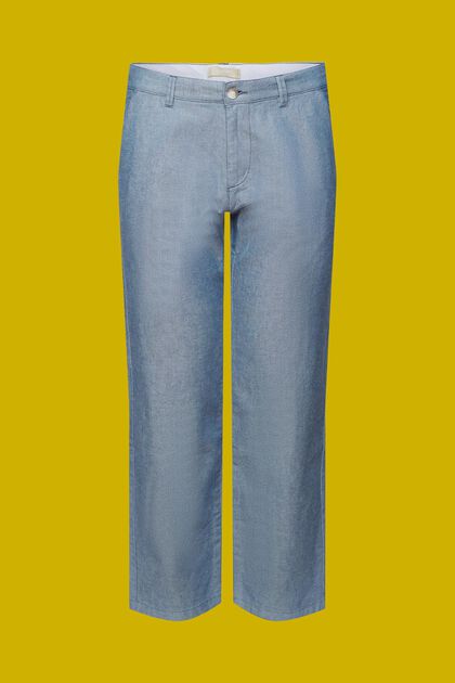 Pantaloni chino strutturati, 100% cotone