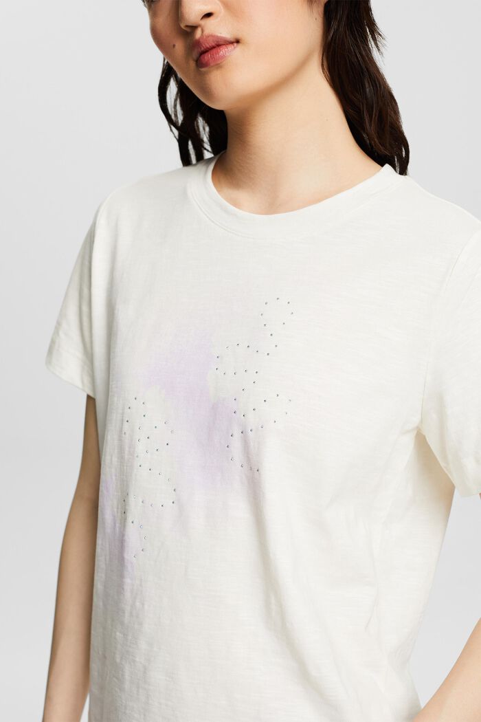 T-shirt fiammata stampata, ICE, detail image number 3