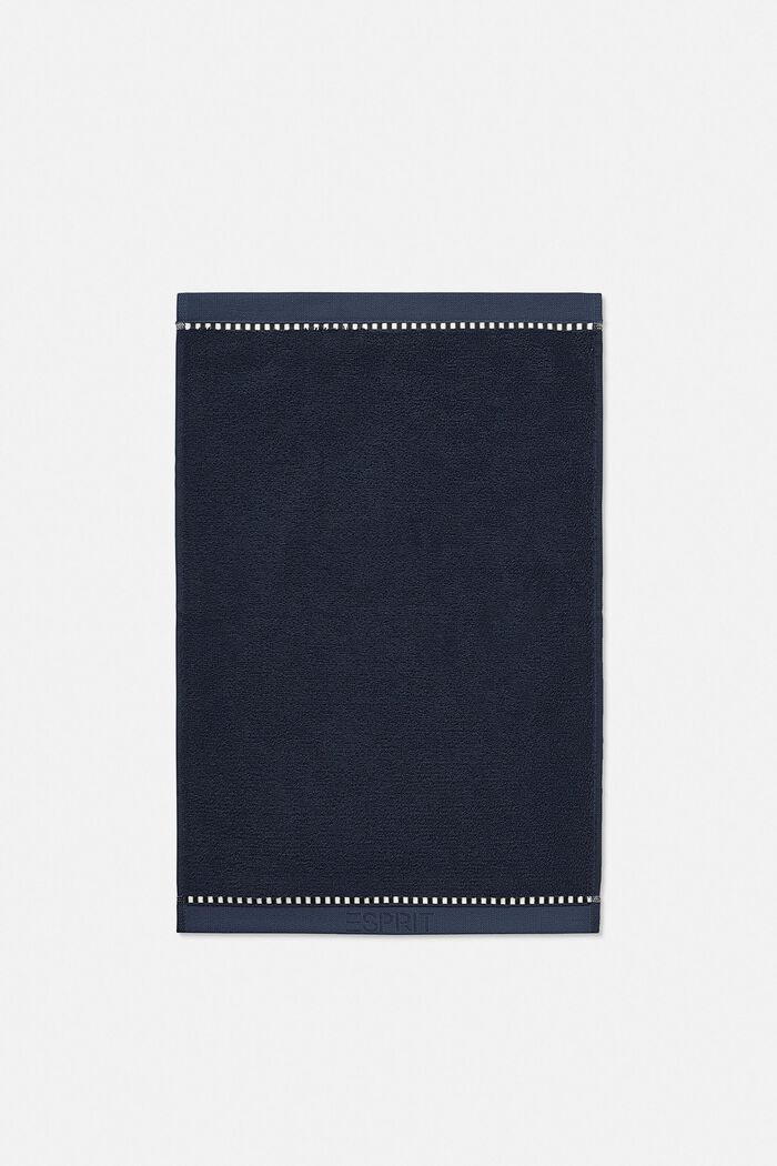 Con TENCEL™: set di asciugamani in spugna, NAVY BLUE, detail image number 2