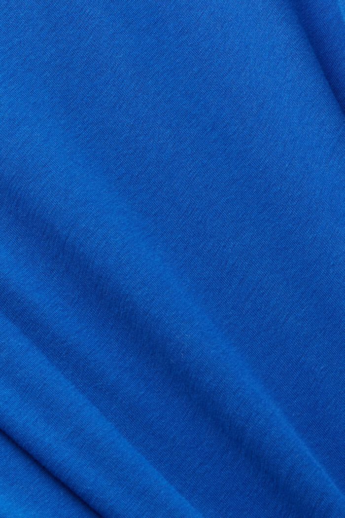 T-shirt in cotone con stampa grafica, BRIGHT BLUE, detail image number 5