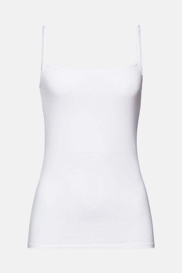 Top intimo in jersey, WHITE, detail image number 6