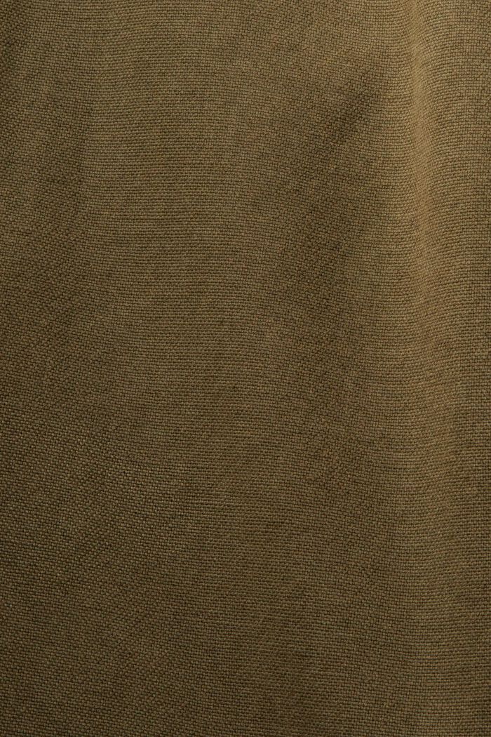 Pantaloni stile cargo in tessuto misto con TENCEL™, KHAKI GREEN, detail image number 5