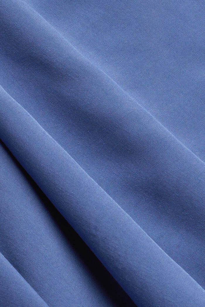 Blusa a serafino in LENZING™ ECOVERO™, BLUE LAVENDER, detail image number 4