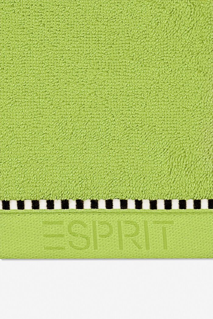 Con TENCEL™: set di asciugamani in spugna, APPLE GREEN, detail image number 1