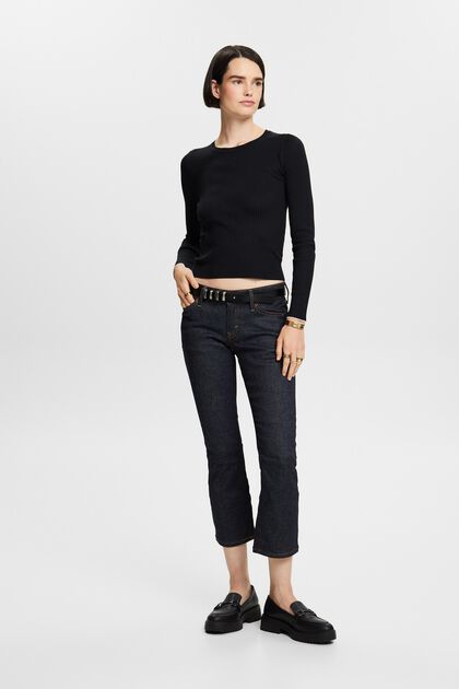 Jeans racer bootcut cropped a vita media