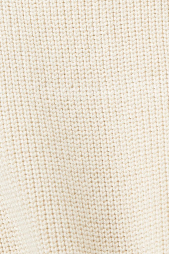Pullover con zip di media lunghezza, LIGHT TAUPE, detail image number 5