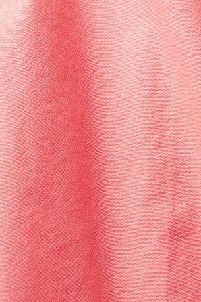 Camicia in popeline di cotone, PINK, detail image number 4