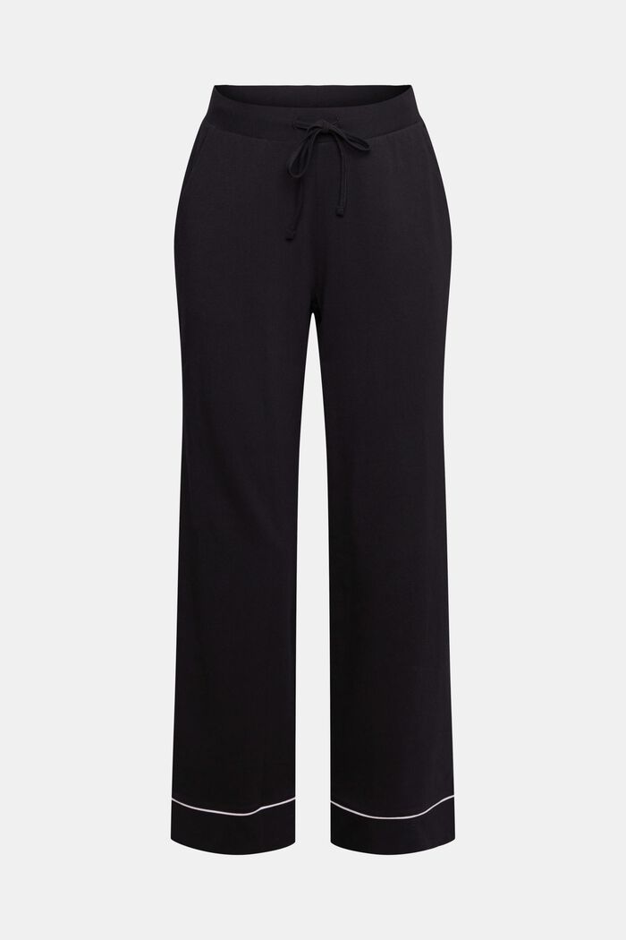 Pantaloni da pigiama, BLACK, overview
