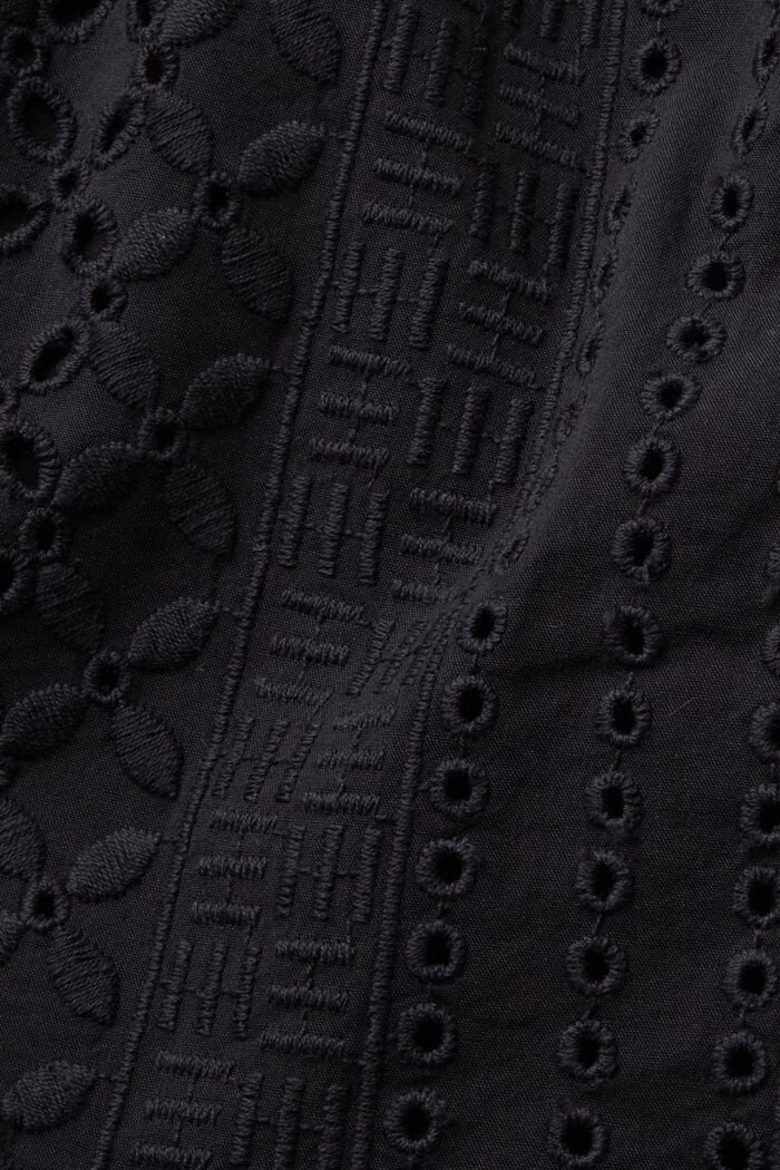 Shorts ricamati, LENZING™ ECOVERO™, BLACK, detail image number 5