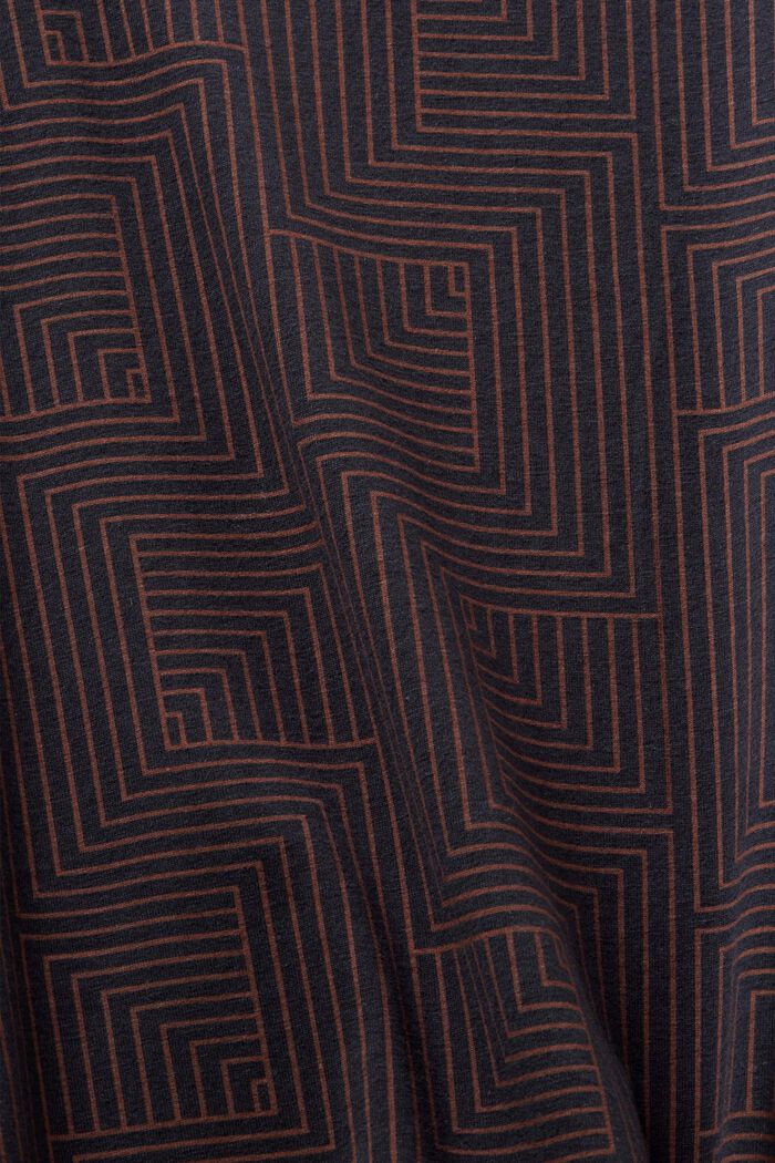 Maglia a manica lunga in cotone, BLACK, detail image number 5
