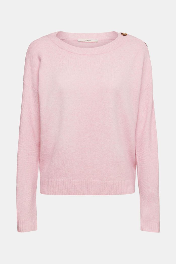 Con lana: pullover a righe, LIGHT PINK, detail image number 2