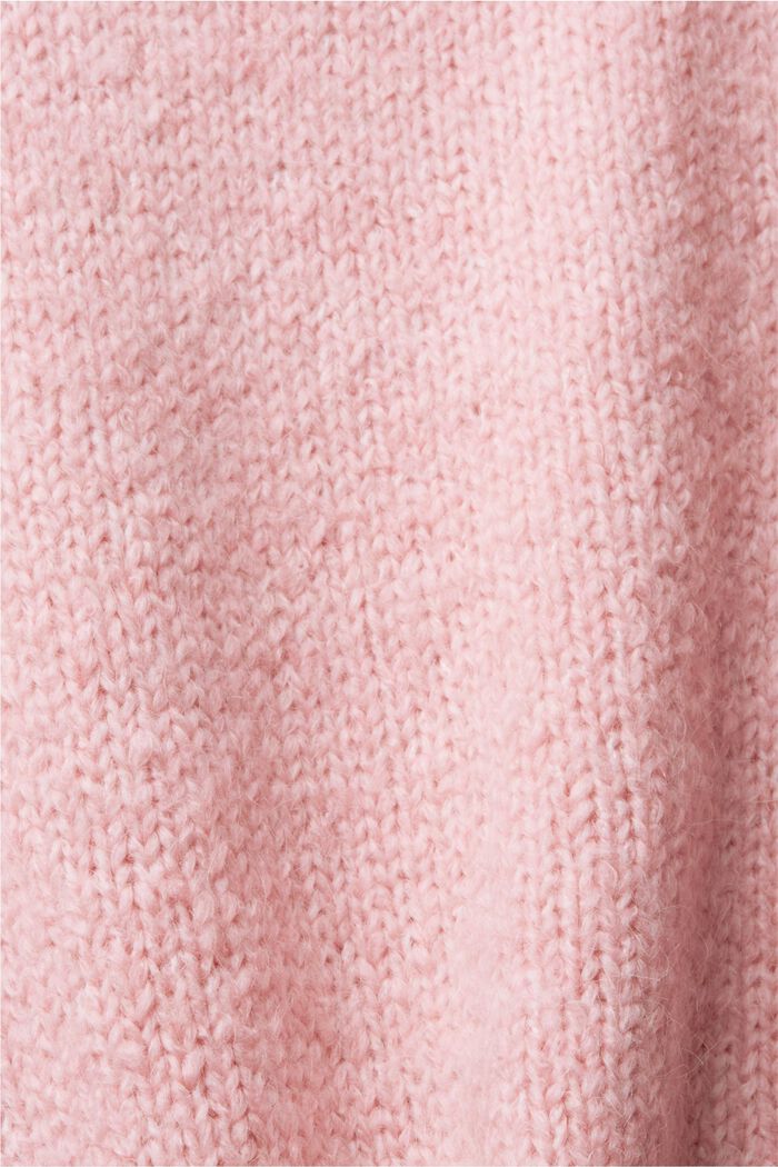 Pullover in misto lana, LIGHT PINK, detail image number 5