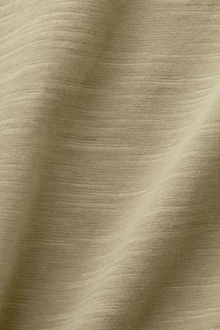 Polo in jersey, 100% cotone, LIGHT KHAKI, detail image number 4