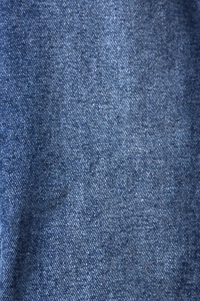 Jeans slim a vita media con stretch, BLUE MEDIUM WASHED, detail image number 1