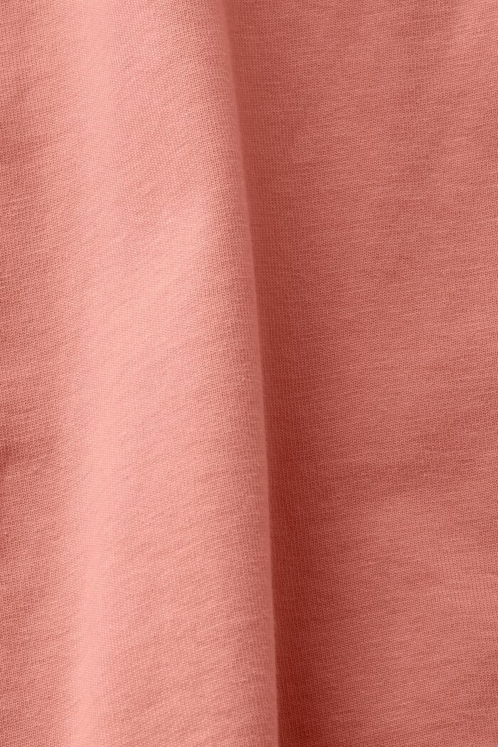 T-shirt in cotone biologico con stampa, PINK, detail image number 4
