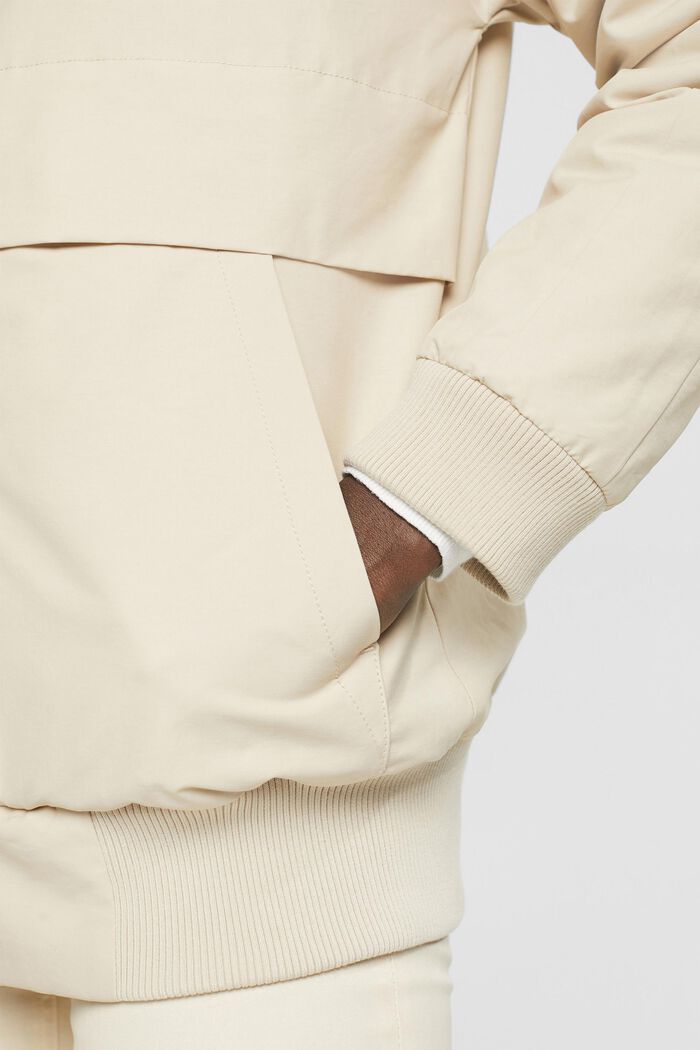 Giacca bomber con pannello, LIGHT TAUPE, detail image number 2