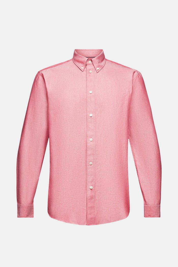 Camicia in cotone Oxford, RED, detail image number 6
