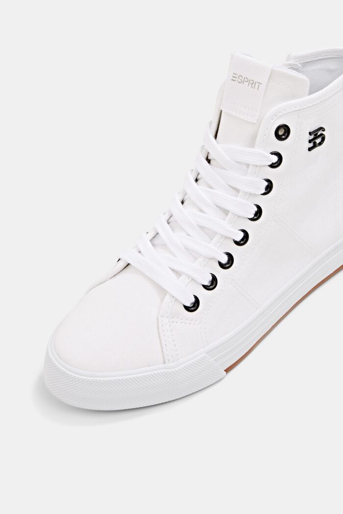 Sneakers con gambale alto, WHITE, detail image number 3