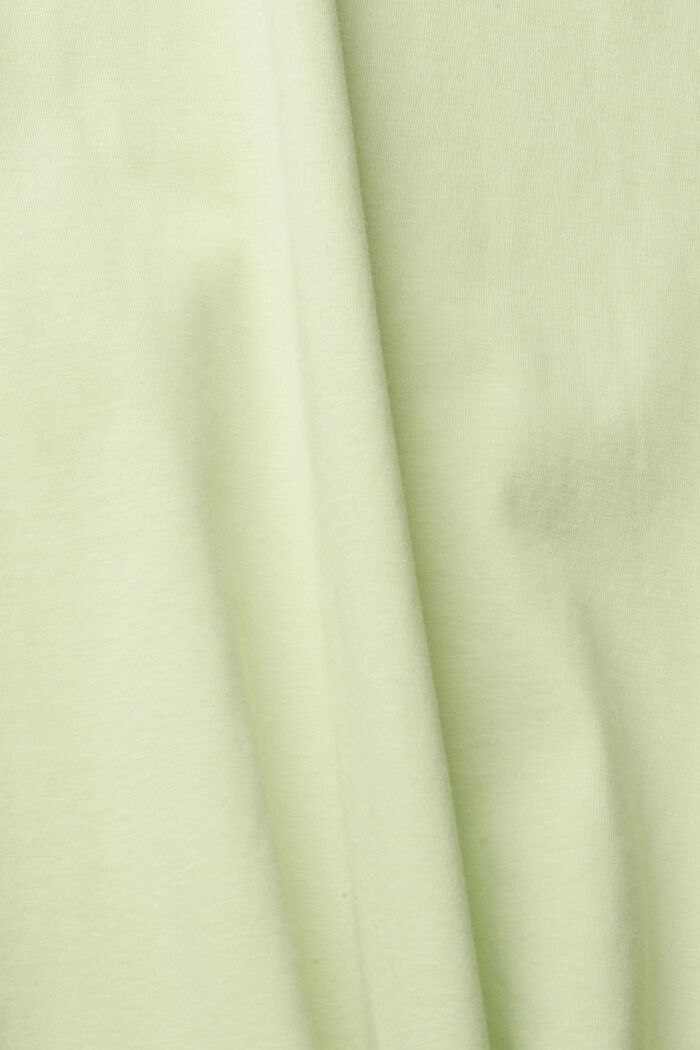 T-shirt in jersey con stampa del logo, LIGHT GREEN, detail image number 1