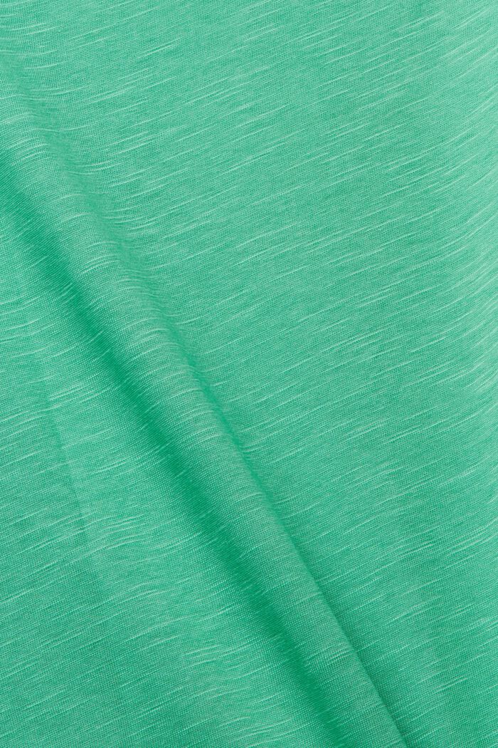 T-shirt con scollo a V, GREEN, detail image number 1