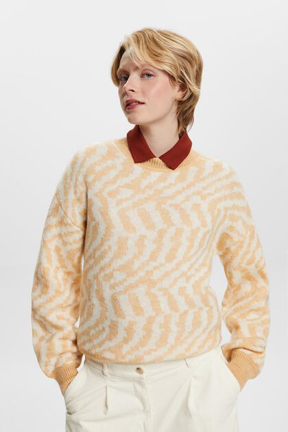 Pullover in misto lana mohair