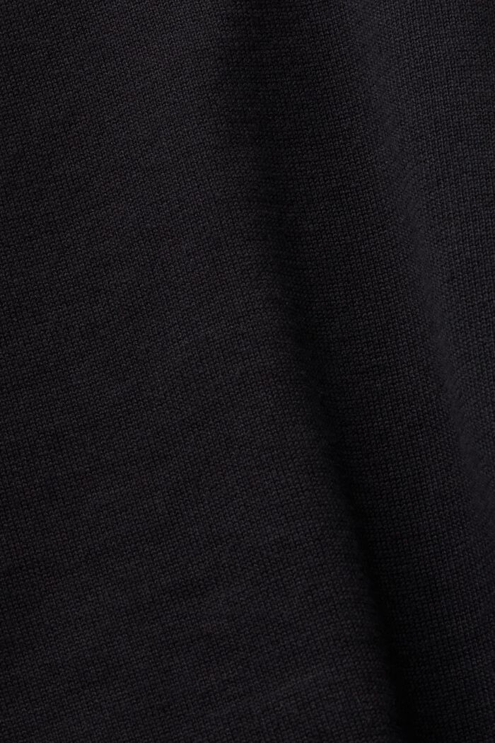 Maglia a canotta con scollo ampio, BLACK, detail image number 5