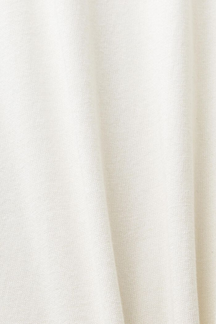 Polo in maglia a maniche corte, OFF WHITE, detail image number 5