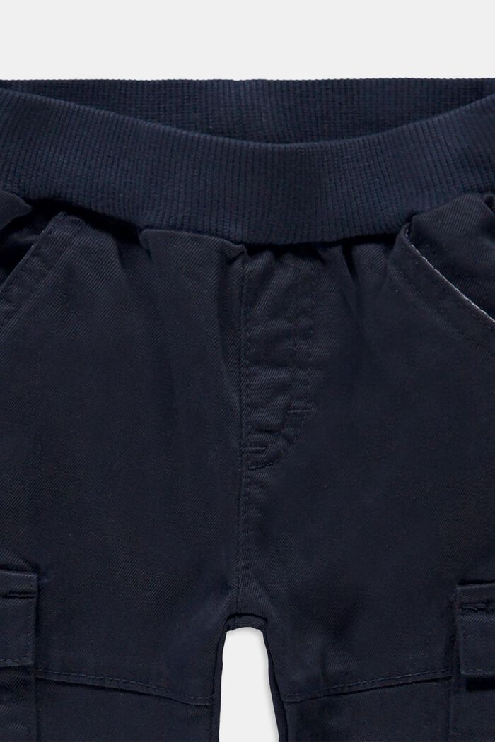 Pants knitted, NAVY, detail image number 2