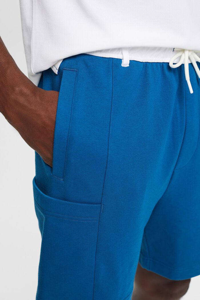 Pantaloncini in stile joggers, DARK BLUE, detail image number 2