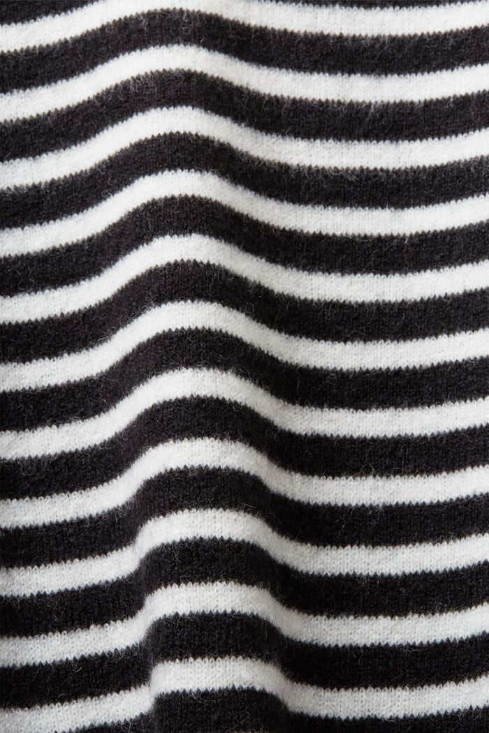 Pullover a maglia con maniche blouson, NEW BLACK, detail image number 5