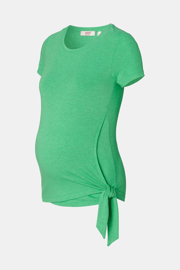 MATERNITY T-shirt da allattamento, BRIGHT GREEN, detail image number 5